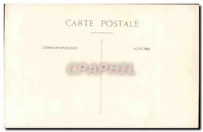 Duas pessoas diante de um portão — 1926 — Carte postale — Verso