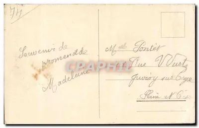 Villa das Cataratas à entrada das Gorges da Diosaz — editor não visível, número de série ilegível — Verso