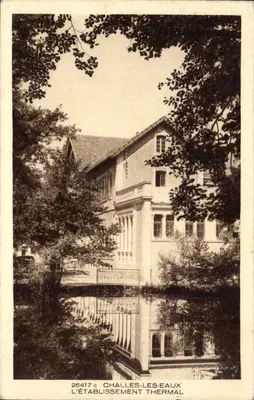 Challes-les-Eaux — O Estabelecimento Termal — Braun & Cie, Dornach