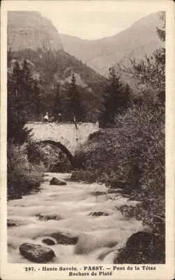 Ponte da Tétaz — Rochas de Platé — Alta Saboia — PASSY