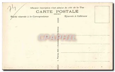 Abondance i Mont Chauffé — Okolice Thonon-les-Bains (Haute-Savoie) — L. Peuraz, wyd. — Rewers