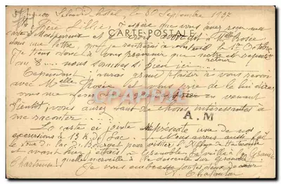 Thones - Wysokość 625 m. — Ogólny widok i Kolej Aravis — Coll. Pollet — Rewers
