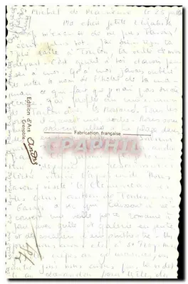 Pamiątka z Alp — Wydawnictwo Sztuki Grenoble — nr 12345 — Rewers