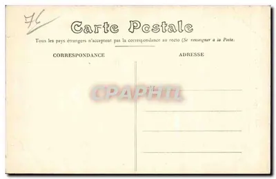 Dieppe — Statua Duquesne — G. Marchand, n°610 — Rewers
