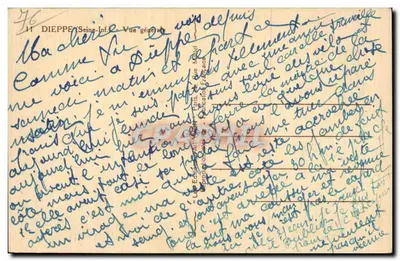 Dieppe — Vista general — Éditions Art Nègre, n° 11 — Reverso