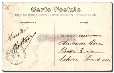 Dieppe — Ogólny widok — F. Marschman — Rewers