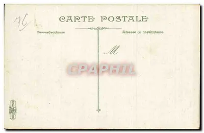 Dieppe. Estação Marítima — vista do porto com barcos — editor LVA, n° 3182 — Verso