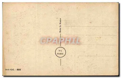 Serie C.C. - 603 — V. SPANN — Humor wojskowy w szafie — Rewers