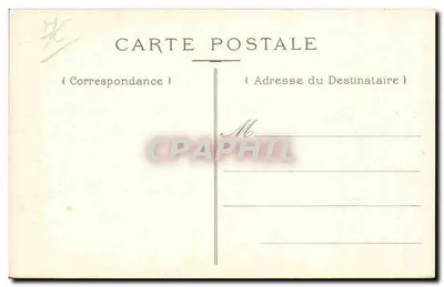Dieppe — O velho Castelo — Editor desconhecido, n° 43 — Verso