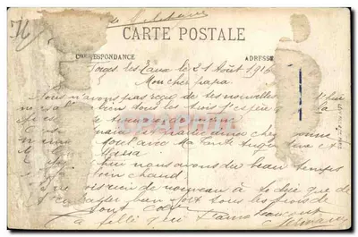 Dieppe — Het Casino en de baden — LL. n°52 — Achterkant