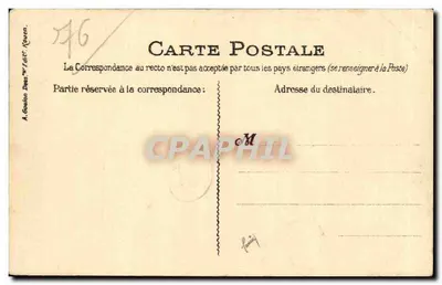Dieppe — Stary Zamek — A. Goulon — Rewers