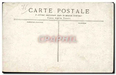 Playa de Dieppe — vista de la costa — editor M.S. & C. (n° 862) — Reverso