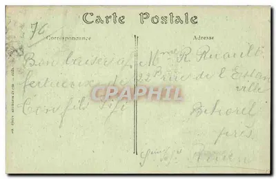 Dieppe — Plaża i Kasyno — ND. Fot. n°457 — Rewers