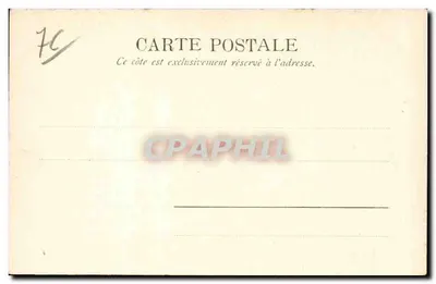 Drzwi portu zachodniego — Dieppe — St. R. Co. A.D. n° 4232 — Rewers