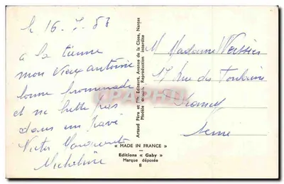 Jak w pustyni!... — Éditions Gaby, nr 8 — Rewers