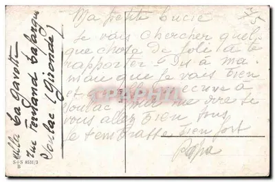 Dziecko i kaczka — Każdy znajduje swoje przyjemności tam, gdzie je szuka — S+S 8531/3 — Rewers