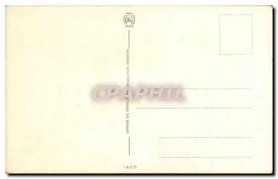 Człowiek z twarzą osła z bukietem — scena uliczna — Ma Paris, nr 56215 — Rewers