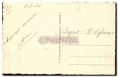 4 EU — Plac Prezydenta Carnota, Katedra Notre-Dame, Ratusz, Zamek — Wydawca nieznany — Rewers