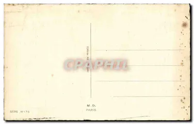 Spektakl rozrywki — humor — M.D. Paris, seria n°175 — Rewers