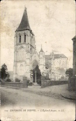 Arredores de Dieppe — A Igreja de Arques — LL. — n°129