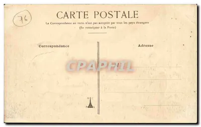 Dieppe — O Canal e as Diques — n° 62 — Verso