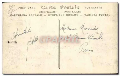 Dieppe — ogólne widok Portu Przedniego — ND Fot. nr 115 — Rewers