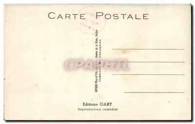 L'Ivrogne Ahuri — komediowa scena z pijanym szukającym kubka — Wydawnictwo Gaby, n° 378 — Rewers