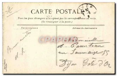 Dieppe - Vista geral — editor L.V. & Cie, n°40 — Verso