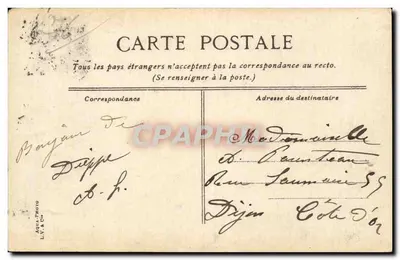 Dieppe - Kasyno — wydawca L.V.C. nr 15 — Rewers