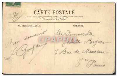 Dieppe — Il Vecchio Castello — LL. — Editore LL, n°10 — Verso
