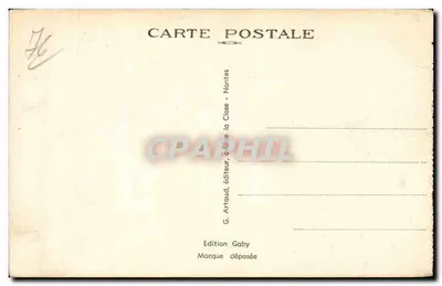 Dieppe — Wejście do portu — Wydawnictwo Gaby, nr 53 — Rewers