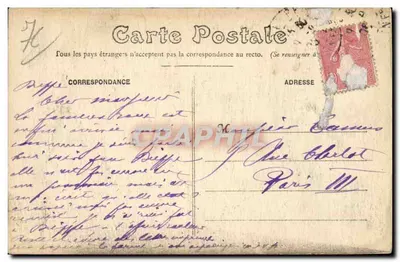 Dieppe — Vista General — G. Horechamp — Reverso