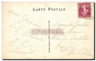 Zabawa — Przyjaciel ostrzega swojego przyjaciela — G. ARTAUD, nr 447 — Rewers