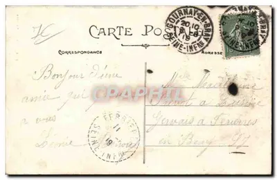 Elbeuf-en-Bray — Zamek — Cedr Lihan — Édit Guillotte fils, Gournay — Rewers