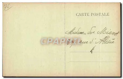 Etretat — Le Trou à l'Homme — 654 — Rewers