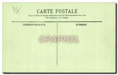ÉTRETAT — A Torre de Préfossé e a Câmara das Moças — LL. — Verso