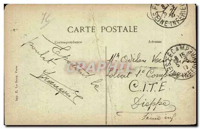 Fécamp — W kierunku morza, do Terre-Neuve — Banse Frères, Fécamp — Rewers