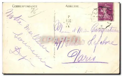 Fécamp — Fontaine Fer Forgé, Square de la Bénédicte — 111 — Rewers