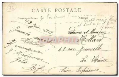 Fécamp — Sala Gotycka Bénédictine — L. J. — nr 50 — Rewers