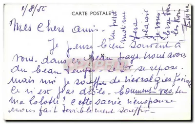 Sauve qui peut — karykatura skoku do wody — seria humorystyczna — Rewers