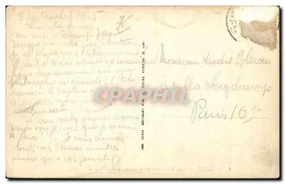 Fécamp — Ogólny widok z falisy Aval — LL. — Rewers