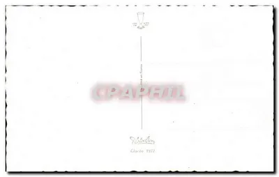 Dzieci i ptaki — ilustracja na tle nut — Glacréo 1972 — Rewers