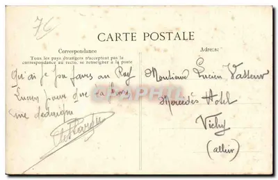Le Havre — Abside Notre-Dame — Editor: B. Léon, n° 175 — Verso