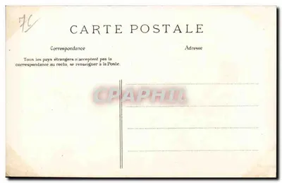 Le Havre — Un velero desembarcado regresando al Puerto — J.M. y E.L.D. — Reverso