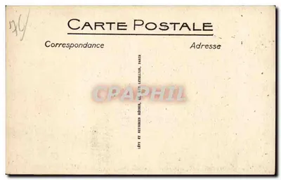 Le Havre - Rue de Paris und Kirche Notre-Dame — Sonderausgabe Desponds — Rückseite