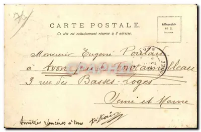 Environs do Havre — St. Adresse — Novo Boulevard Félix Faure — Verso