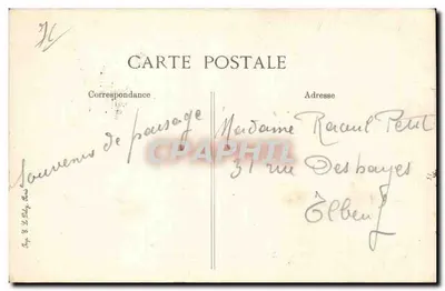 Le Havre — Przylądek i Przystań — E.P.D. n°142 — Rewers