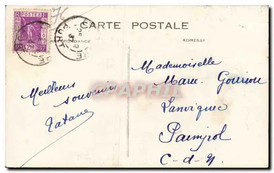Le Havre — Monument aos Mortos e à Vitória (1914-1918) por P. Poisson — Verso