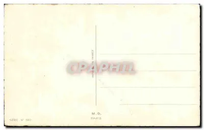Szczęście daje skrzydła! — Seria N° 100 — M.D. Paryż — Rewers