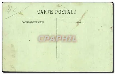 Le Havre — Beeld van Casimir Delavigne — LL, n°123 — Achterkant